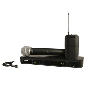 Shure BLX1288-W85 Dubbel draadloze dasspeld microfoonset Shure BLX1288-W85 Dubbel draadloze dasspeld microfoonset