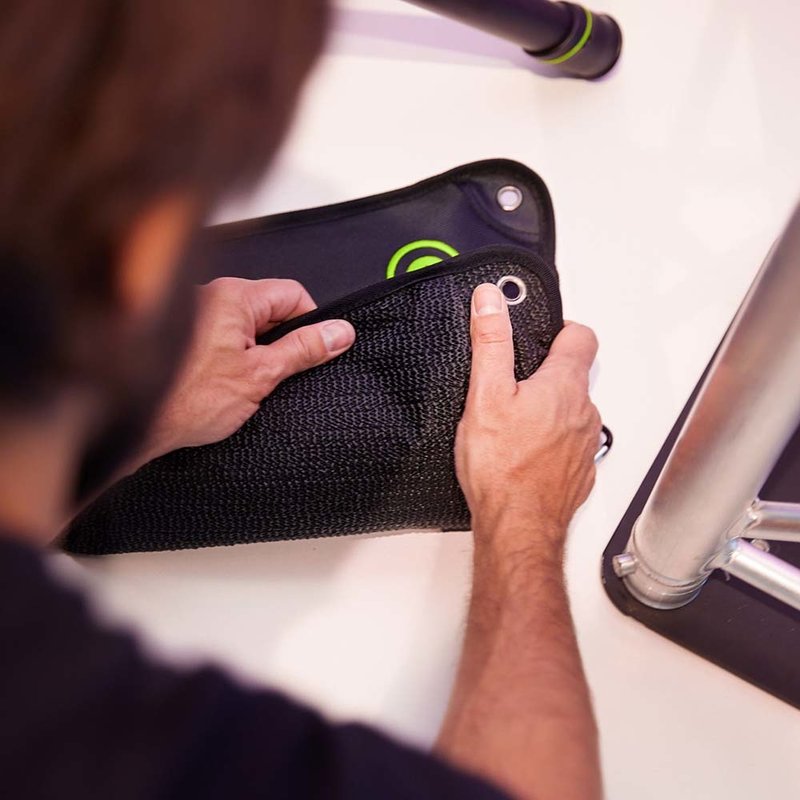 BG SB S1 kleine ballastzak voor driepootstatieven