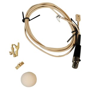 Shure WL93T Omnidirectionele lavalier microfoon huidskleur