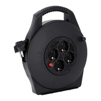 3 Star CD 10 PWR kabelhaspel met 10m stroomkabel + 4x Schuko