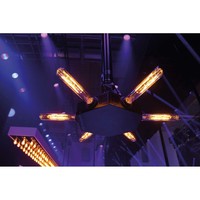 Edison Star E6 DMX LED-dimmer met 6 x E27-fitting