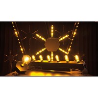 Edison Star E6 DMX LED-dimmer met 6 x E27-fitting