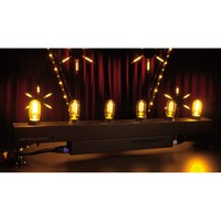 Edison Bar E6 DMX LED-dimmer met 6 x E27-fitting