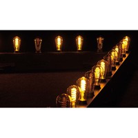 Edison Bar E6 DMX LED-dimmer met 6 x E27-fitting