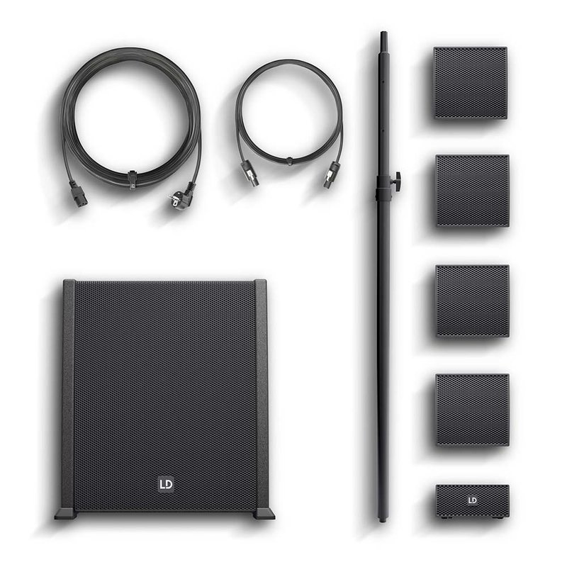 CURV500ES Actieve entertainer geluidsset