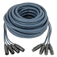 FL93 4-weg DMX multikabel 5p XLR 10m