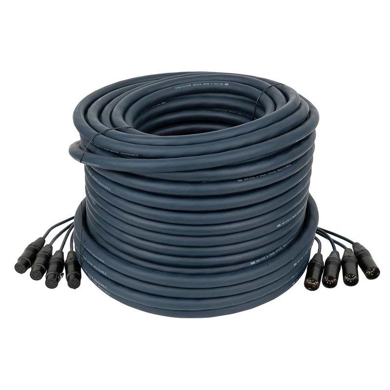 FL91 4-weg DMX multikabel 5p Neutrik XLR 50m