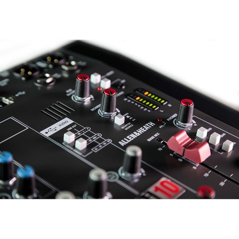ZEDi-10 analoge mixer met 4x4 USB