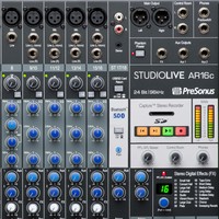 PreSonus StudioLive AR16c analoge mixer met 18x4 USB audio interface StudioLive AR16c analoge mixer met 18x4 USB audio interface