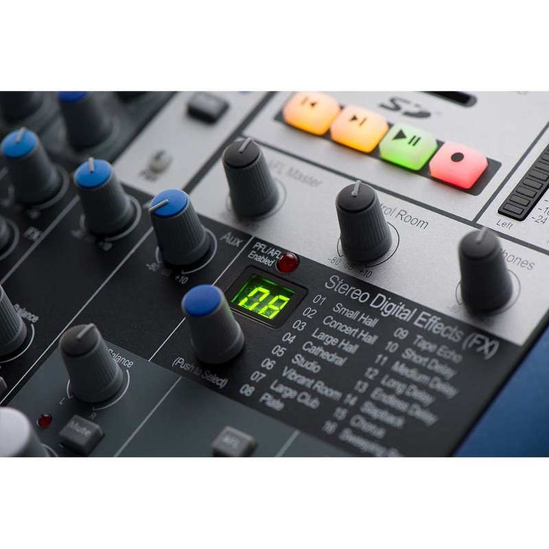 PreSonus StudioLive AR8c analoge mixer met 8x4 USB audio interface StudioLive AR8c analoge mixer met 8x4 USB audio interface