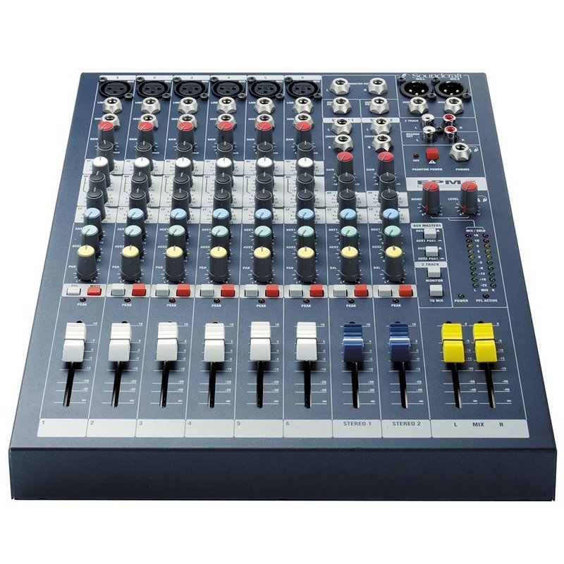 EPM6 6-kanaals analoge mixer