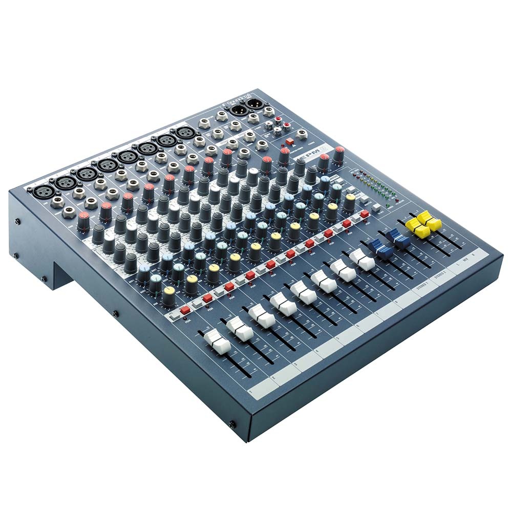 Soundcraft EPM8 8-kanaals analoge mixer afbeelding
