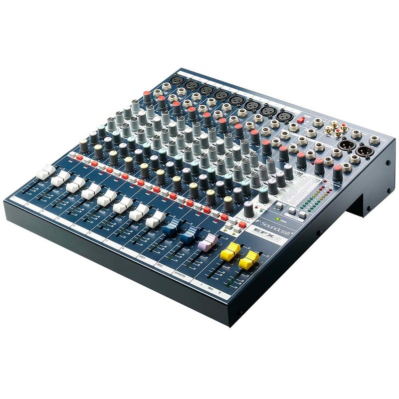 Soundcraft EFX8 8-kanaals analoge mixer met effecten EFX8 8-kanaals analoge mixer met effecten
