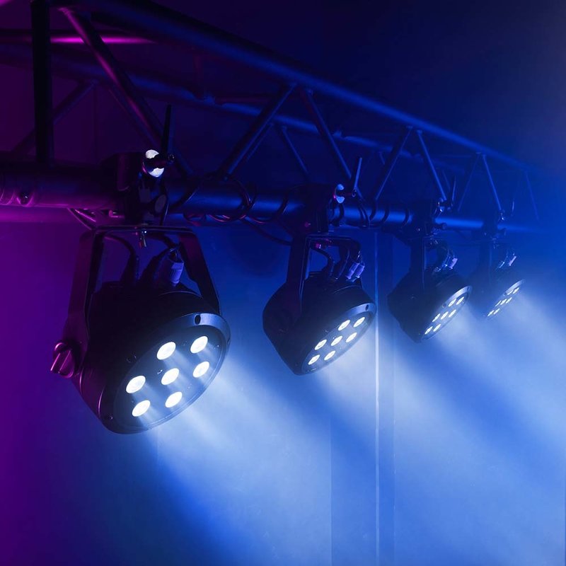 Cameo ROOT PAR TW LED par 7 x 4W afstembaar wit ROOT PAR TW LED par 7 x 4W afstembaar wit