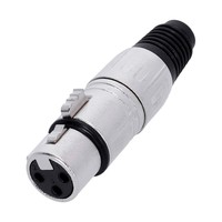 Adam Hall 4 Star C XF3 3-polige XLR-plug female 4 Star C XF3 3-polige XLR-plug female