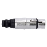 Adam Hall 4 Star C XF3 3-polige XLR-plug female 4 Star C XF3 3-polige XLR-plug female