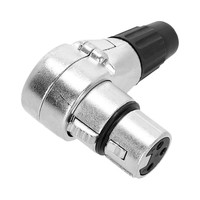 Adam Hall 4 Star C XF3 A 3-polige XLR-plug female haaks 4 Star C XF3 A 3-polige XLR-plug female haaks