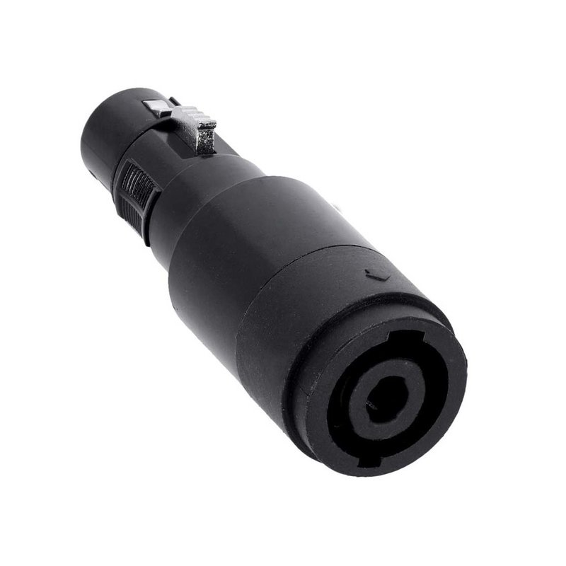 4 Star A XF3 SM4 XLR female naar 4-polig male speaker verloopplug