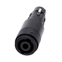 4 Star A XF3 SM4 XLR female naar 4-polig male speaker verloopplug