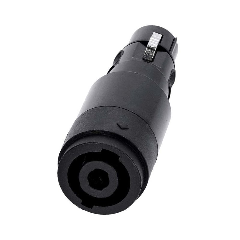 4 Star A XF3 SM4 XLR female naar 4-polig male speaker verloopplug