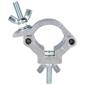 Showgear Compact halfcoupler 32mm 50kg zilver