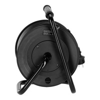 Adam Hall 3 Star CD 25 PWR kabelhaspel met 25m stroomkabel + 4x Schuko 3 Star CD 25 PWR kabelhaspel met 25m stroomkabel + 4x Schuko