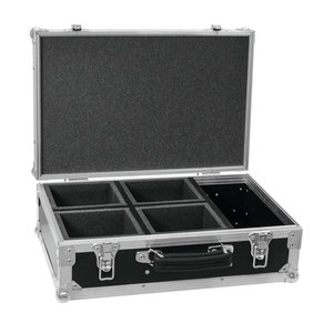 Roadinger Flightcase voor 4x TL-3 TCL / RGB+UV