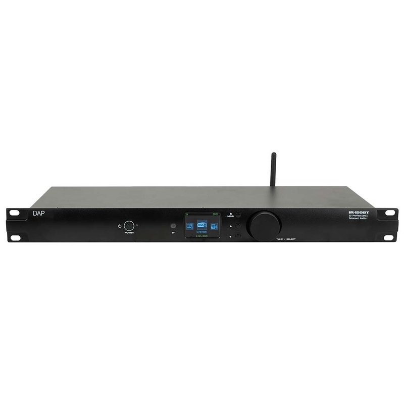 IR-150BT internetradio & mediaspeler met BT, DAB+ & FM 1HE