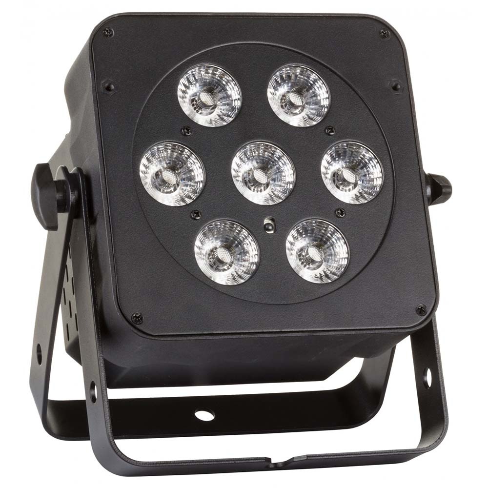 JB Systems LED Plano 7FC-Black LED-par 7x 8W RGBW afbeelding