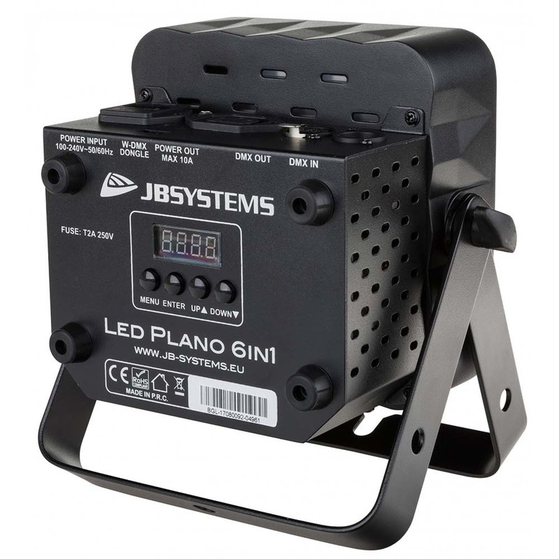 JB Systems LED Plano 6in1 LED-par 7x 12W RGBWAUV LED Plano 6in1 LED-par 7x 12W RGBWAUV