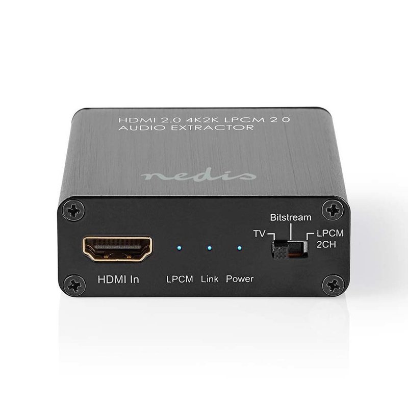 HDMI-Extractor naar HDMI & audio