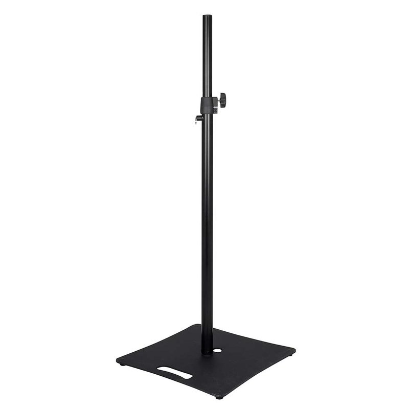 Speakerstatief met baseplate tot 20kg metaal
