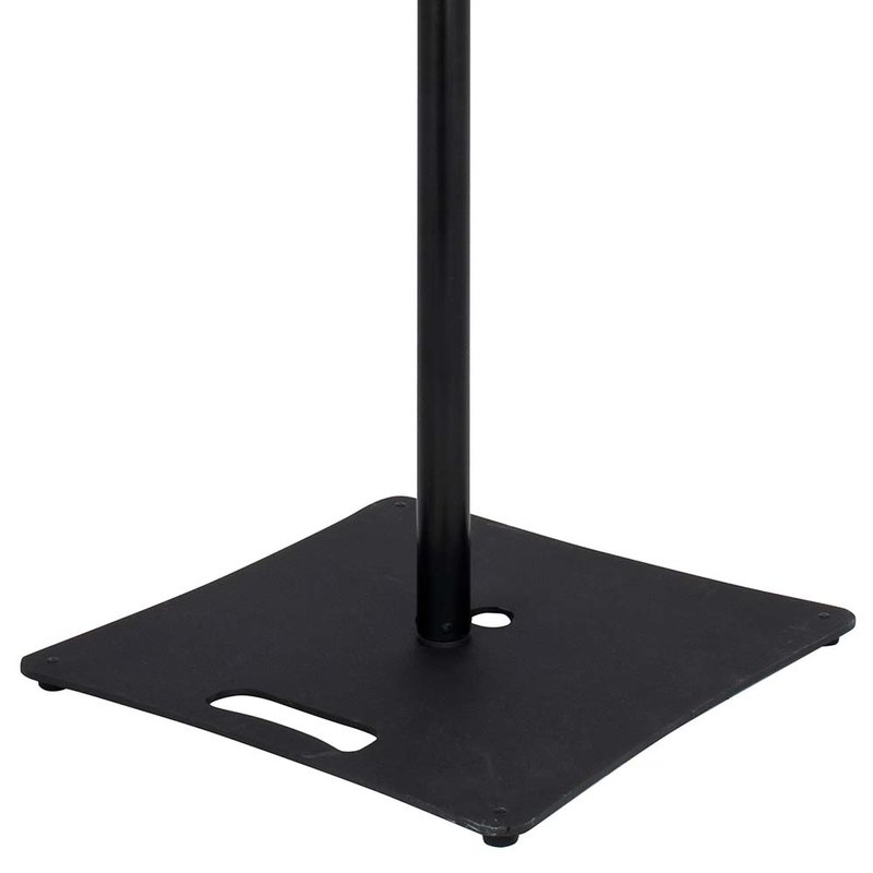 Speakerstatief met baseplate tot 20kg metaal