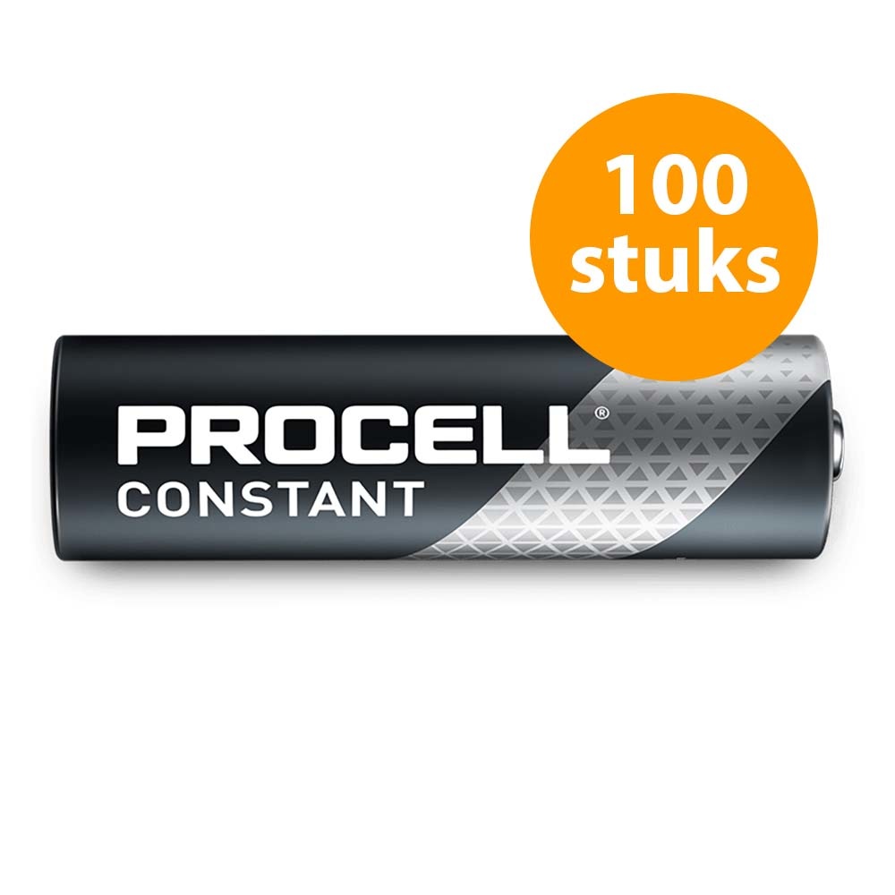 Duracell Procell Alkaline Constant AA Batterij (100 stuks) afbeelding