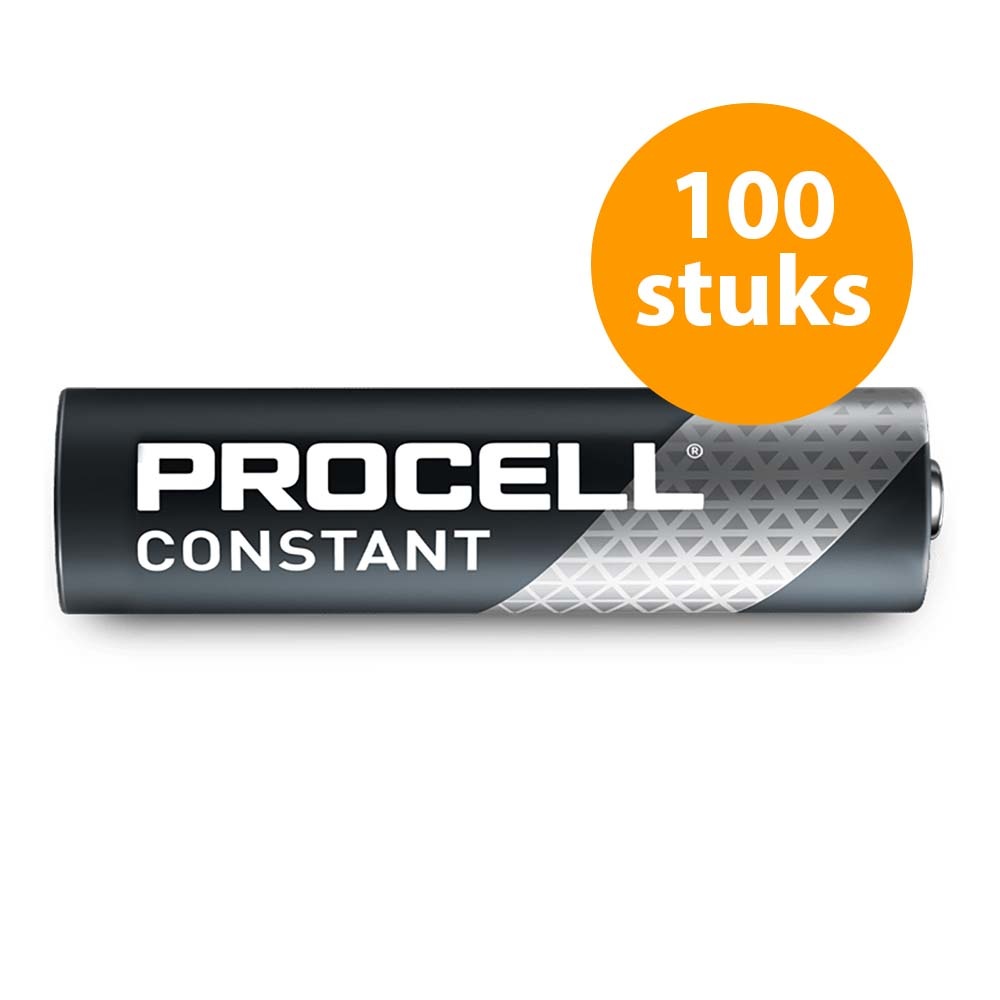Duracell Procell Alkaline Constant AAA Batterij (100 stuks) afbeelding