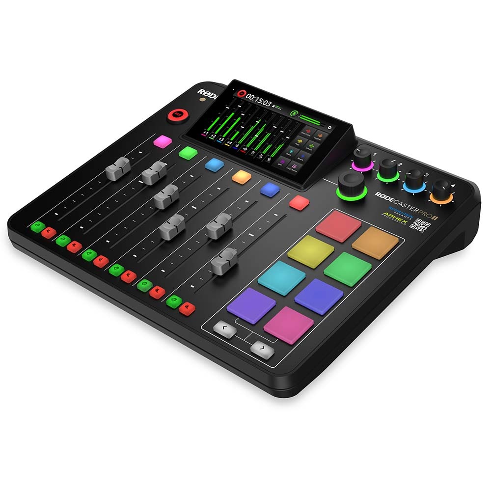 Rode Rodecaster Pro II audioproductie studio