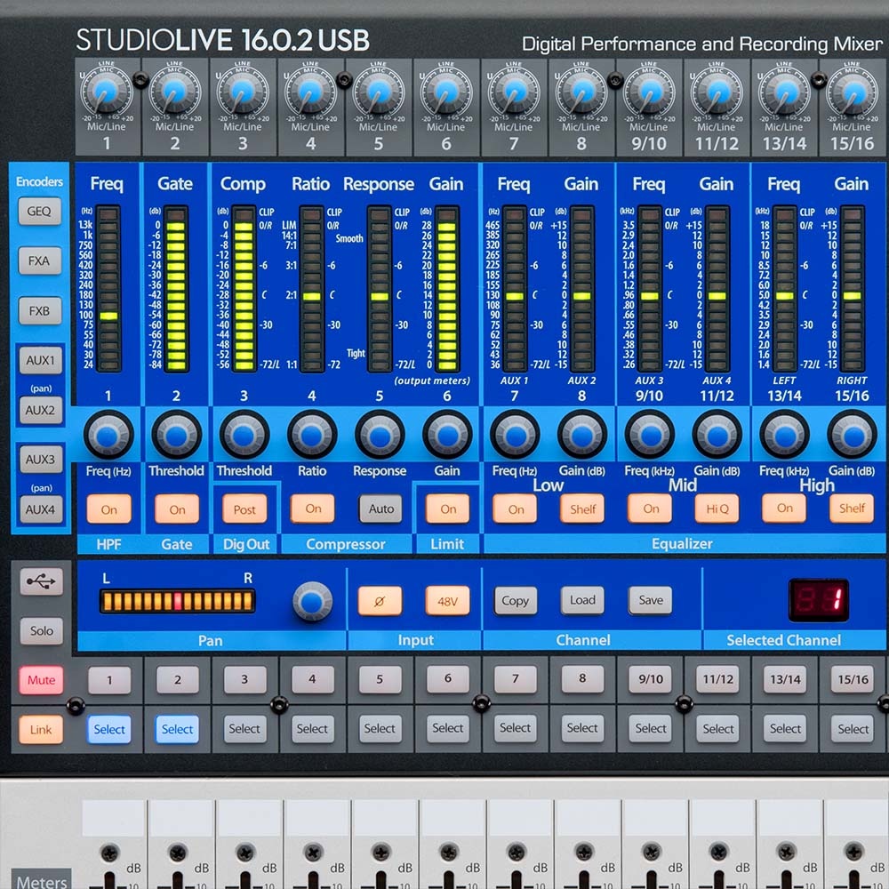 Presonus Studio Live 16.0.2 USB デジタルミキサー - starrvybzonline.com