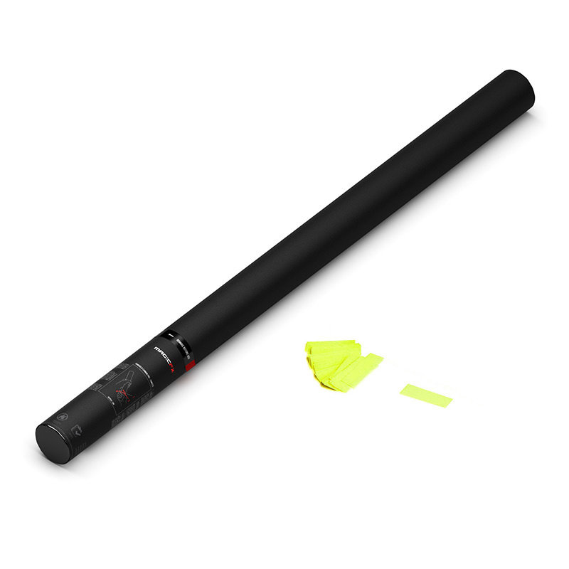 MagicFX Handheld Confetti Cannon 80cm fluo geel Handheld Confetti Cannon 80cm fluo geel