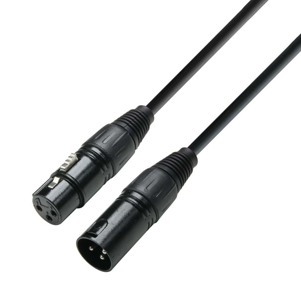 Adam Hall 3 Star DMF 1000 DMX-kabel 3-polig 10m afbeelding