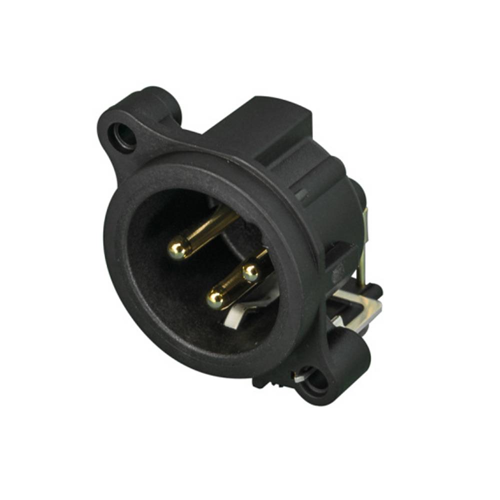 Neutrik NC3MAH Male XLR chassisdeel afbeelding