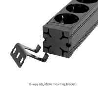 87471 X7 19 inch 7-weg stroomverdeler met schakelaar