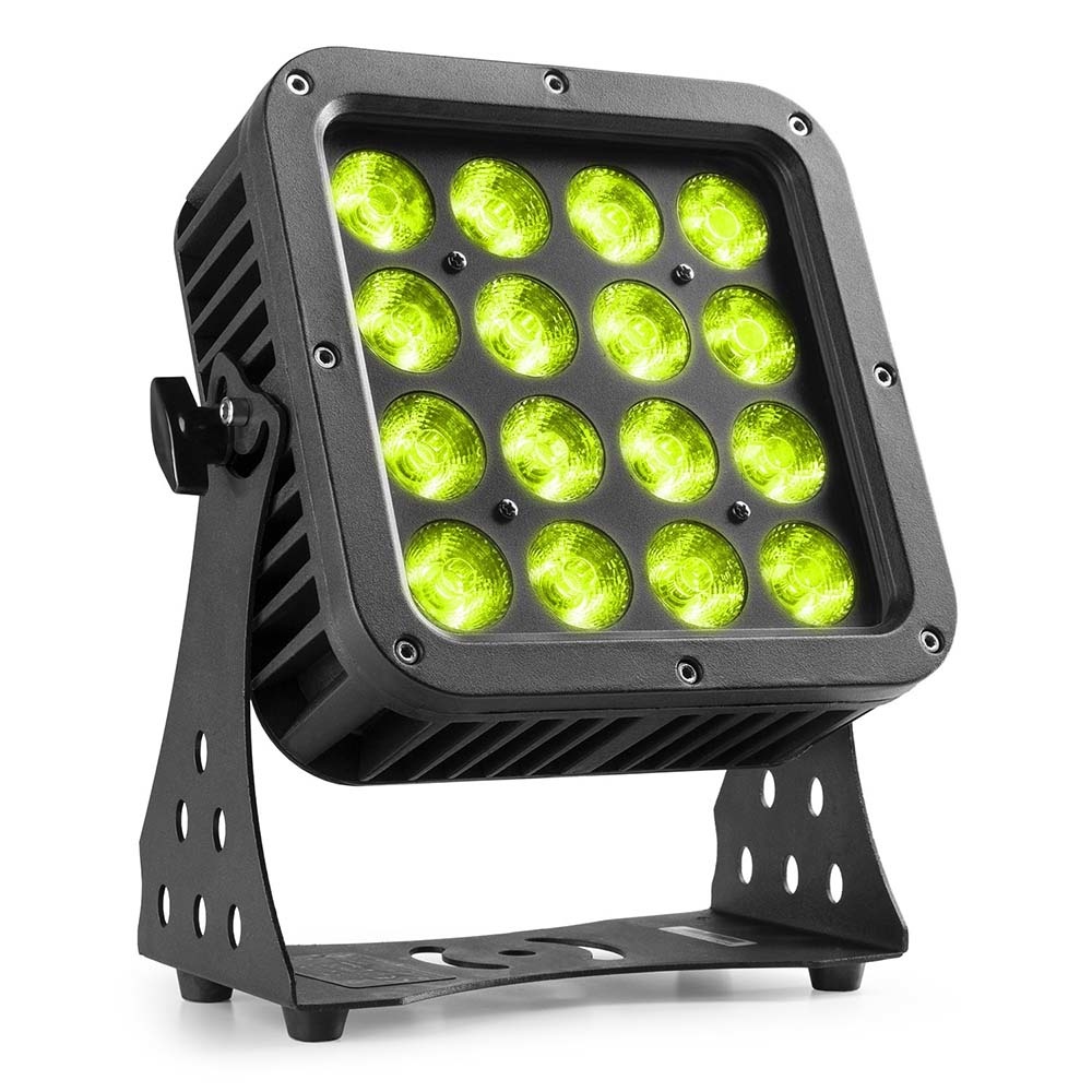 BeamZ StarColor128 LED floodlight voor buiten 16x 8W RGBW IP65 afbeelding