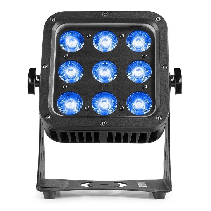 StarColor72 LED floodlight voor buiten 9x 8W RGBW IP65