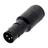 4 Star ASM4 XM3 speaker male naar XLR male verloopplug