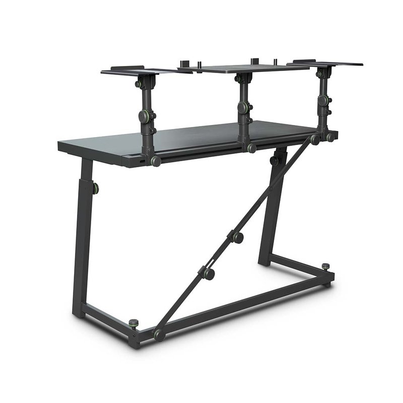 Gravity FDJT 01 dj- & studiomeubel met speaker & laptop trays FDJT 01 dj- & studiomeubel met speaker & laptop trays