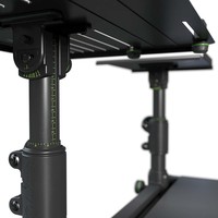 Gravity FDJT 01 dj- & studiomeubel met speaker & laptop trays FDJT 01 dj- & studiomeubel met speaker & laptop trays