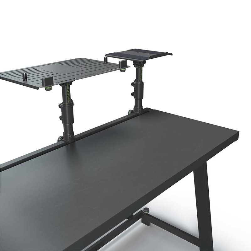 Gravity FDJT 01 dj- & studiomeubel met speaker & laptop trays FDJT 01 dj- & studiomeubel met speaker & laptop trays