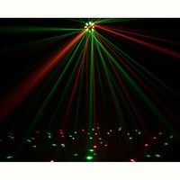 Phebus 2 RGBWA LED lichteffect met laser, derby & wash