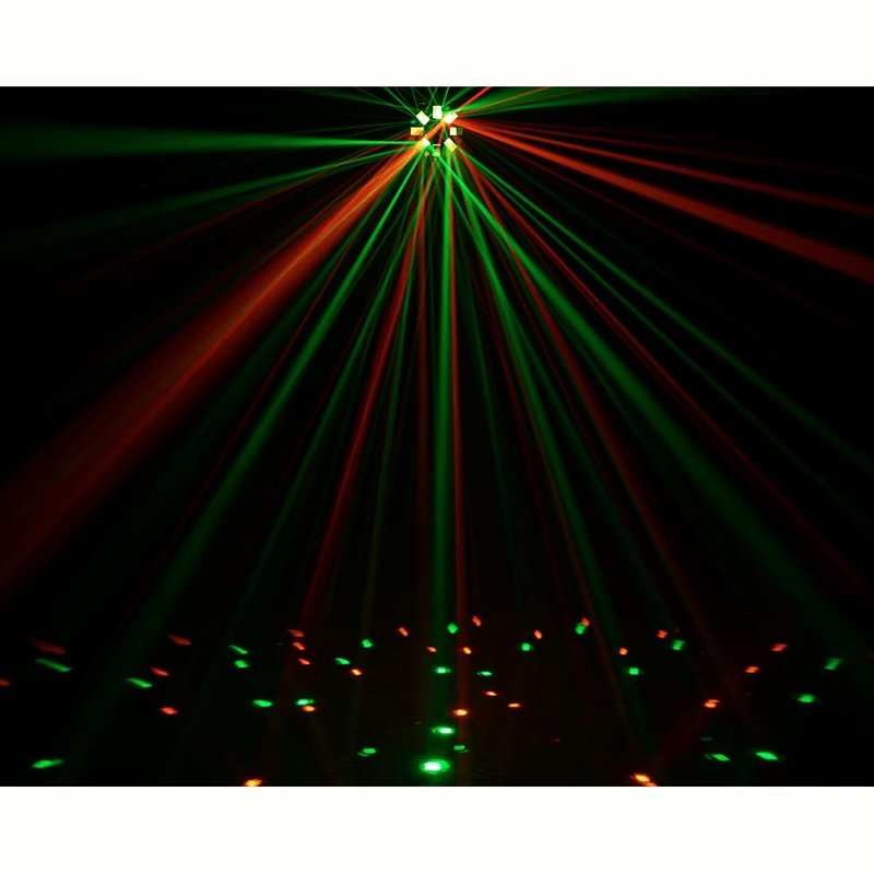 Phebus 2 RGBWA LED lichteffect met laser, derby & wash