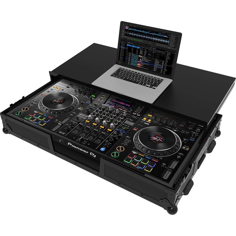 P-XDJ-XZ NSE Plus flightcase met laptopplateau voor Pioneer XDJ-XZ